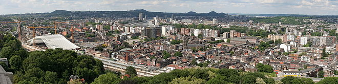 Vue depuis le sommet du mémorial interallié